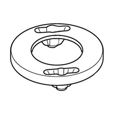 Makita 454772-3 Baffle Plate, HR5212C