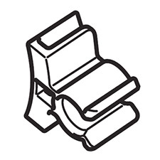 Makita 454922-0 Cable Holder, EB7650TH