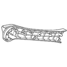 Makita 454929-6 Arm Cover, EB7650WH
