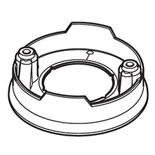 Makita 455497-2 Baffle Plate, HM1812