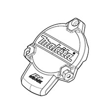 Makita 455626-7 Top Cover, XRU07