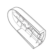 Makita 455936-2 Belt Cover