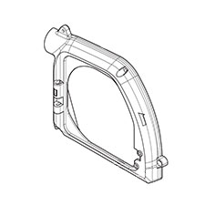 Makita 456061-2 Blade Case Cover, CA5000