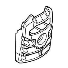 Makita 456890-3 Exhaust Cover L, AN635H