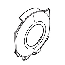 Makita 457711-2 Baffle Plate, HR2661