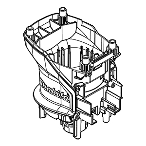Makita 459160-9 Motor Housing, HR3001C