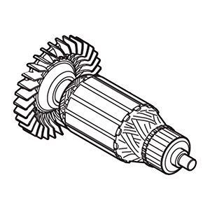 Makita 510131-2 Armature Ass'y 115V, GA6010Z