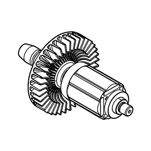 Makita 510447-5 Rotor Ass'y, GRJ01