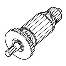 Makita 513461-0 Armature Ass'y, LW1400