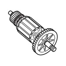 Makita 513681-6 Armature Ass'y 115V, KP0810