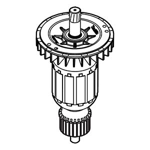 Makita 515526-4 Armature Ass'y, HR3001C