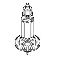 Makita 515736-3 Armature Assembly, UH5570