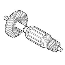 Makita 517671-1 Armature Ass'y, JS1602