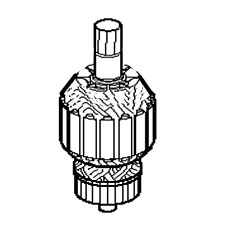 Makita 517836-5 Armature Ass'y, HM1214C