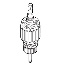 Makita 517896-7 Armature Ass'y, HR5212C