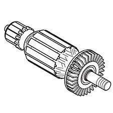 Makita 519272-1 Armature Ass'y DC18V, LXPK01