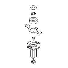 Makita 519457-9 Rotor Ass'y, XRJ07
