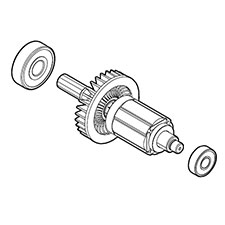 Makita 519525-8 Rotor Ass'y, XAD03