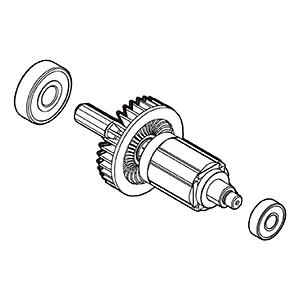 Makita 519689-8 Rotor Ass'y, GAD01