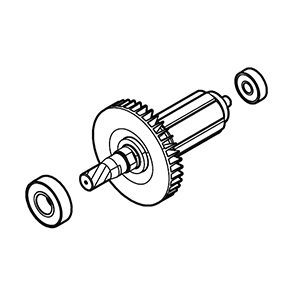 Makita 519698-7 Rotor Ass'y, GPS01