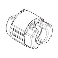 Makita 593872-5 Field Ass'y, GD0603