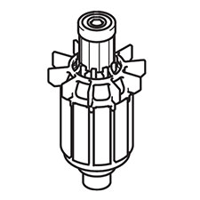 Makita 619339-6 Armature, XNB01