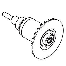 Makita 619341-9 Rotor, XWT02