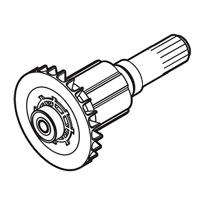 Makita 6195128 Rotor, XCS03