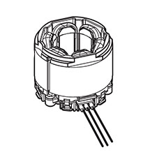 Makita 629337-2 Stator, XTW01