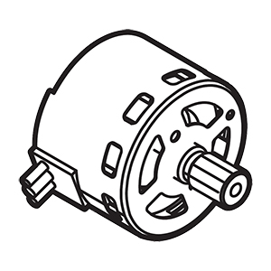 Makita 629A11-8 Dc Motor, XCV19