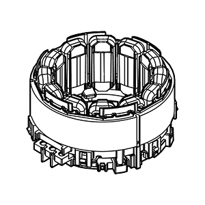 Makita 629A27-3 Stator, GRH06