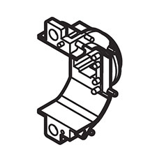 Makita 643837-8 Brush Holder, BHR241