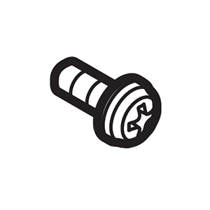 Makita 652066-2 Pan Head Screw M3X9 W/w, XPP01