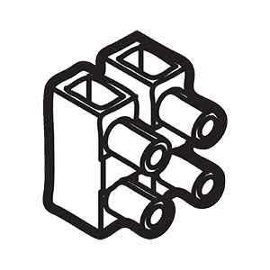 Makita 654741-6 Terminal Block