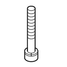 Makita 922256-4 H.s.h. Bolt M5X35, 2012