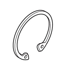 Makita 962352-6 Retaining Ring R-75, 6906