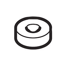 Makita BA00000306 Urethane Ring 3, AN902