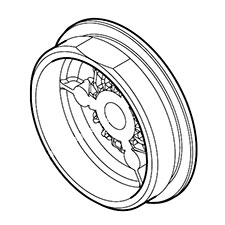 Makita BA00000393 End Cap, AN902