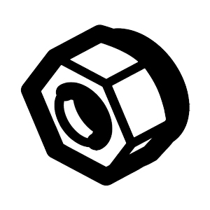 Makita DA00000549 Nylon Insert Hex. Lock Nut M6, XML03