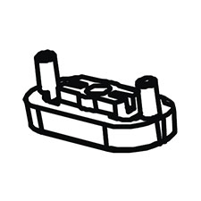 Makita GM00001351 Foot (back), DML805