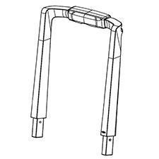 Makita GM00001365 Frame, DML805