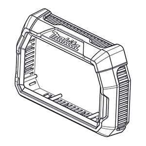 Makita GM00002167 Front Cover Ass'y, DML809