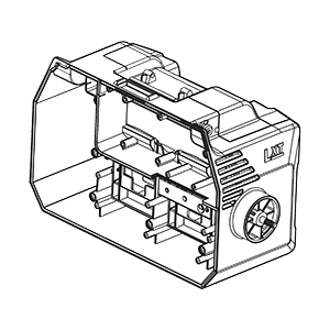 Makita GM00002184 Mid-body Ass'y, DML809