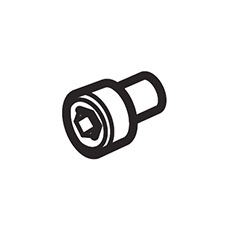 Makita HY00000071 H.s.h.bolt M4X6, AF505