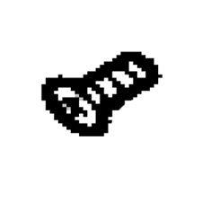 Makita HY00000274 Countersunk Head Screw M5X12, AC310H