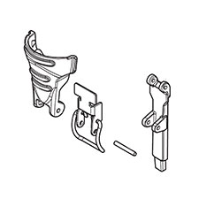 Makita HY00000535 Latch Ass'y, AF601