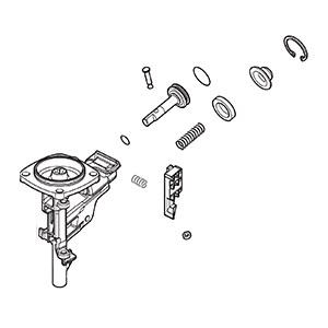 Makita HY00001073 Driver Guide Ass'y, AN613
