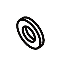 Makita JM23100041 Flat Washer, LS1018L