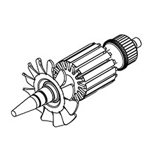 Makita JM23200003 Rotor Ass'y, LS1018L