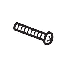 Makita JM23500056 Cross Head Screw M4X28, LS0815F